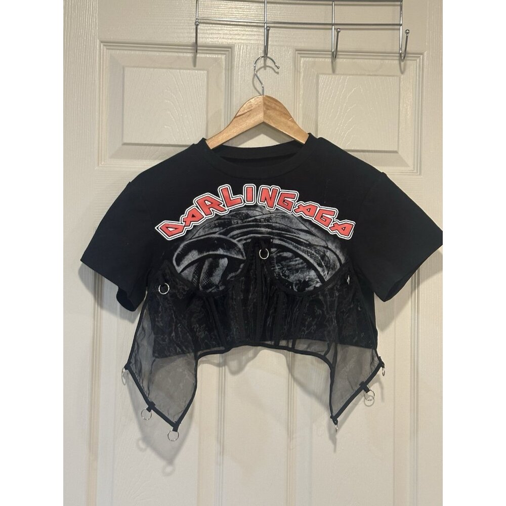 Darling‎ Gaga Cropped Corset Size S